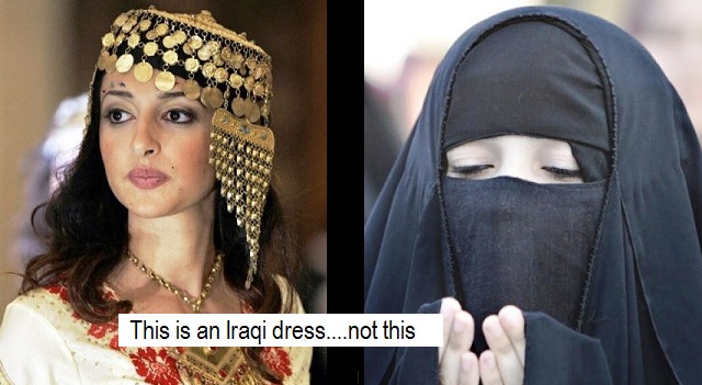 iraqi dress burka