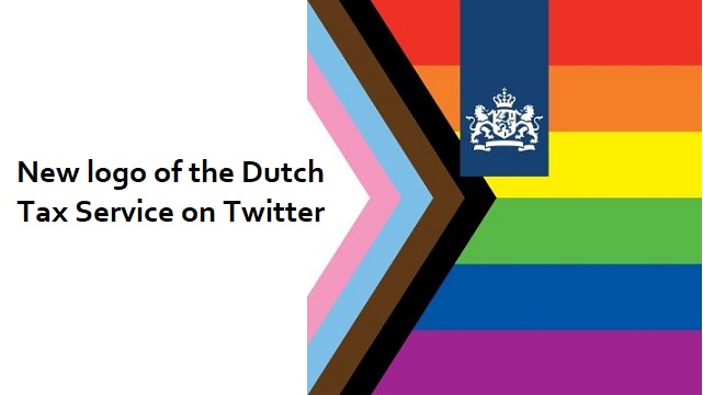 HOLLAND: New logo of the Dutch Tax Service is the Gender Queer Flag thumbnail