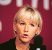 Socialminister Margot Wallström (s)