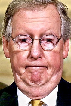 Image result for ugly mitch mcconnell