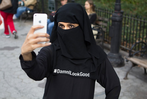 muslim girl selfie