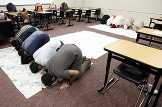 muslim prayer room liberty high school