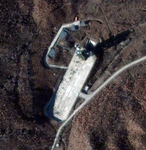 Satellite Image of the Sohae Launch Facility, North Korea