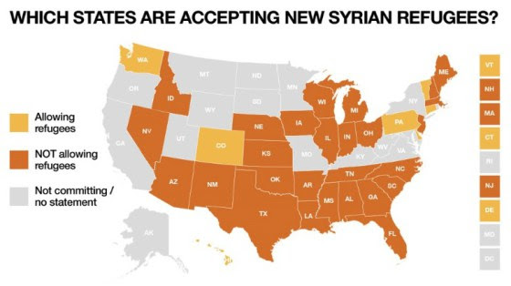 states taking syrian migrants cnn
