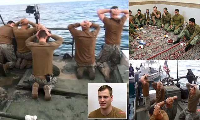 us sailors captured by iran